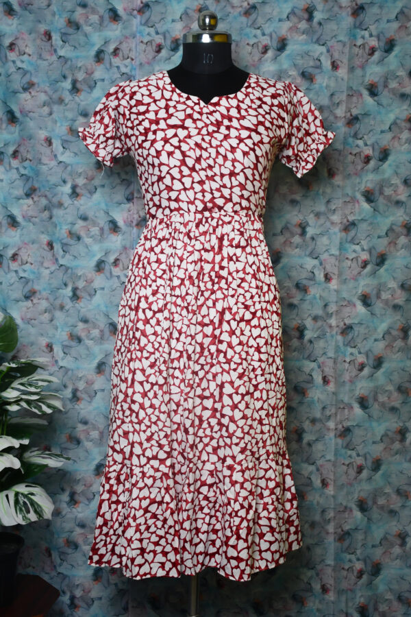 A-Line Top (Short Puff Sleeve)